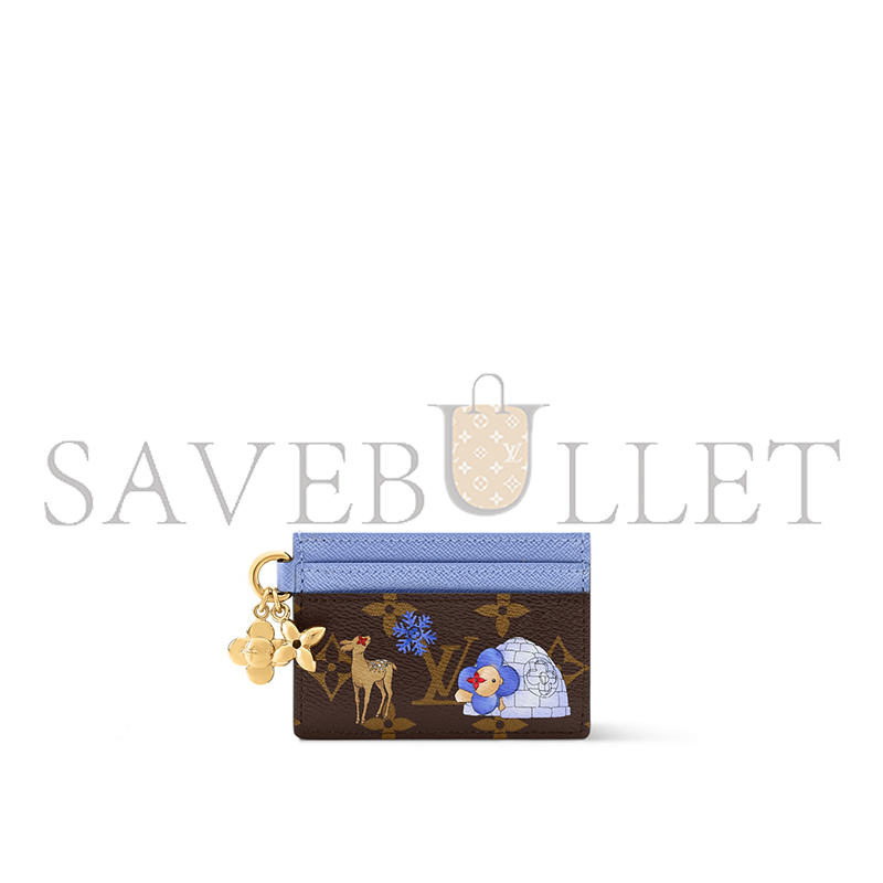 l0vis Vvtt0n lv charms card holder m15324 (10.2*7.3*0.3cm)